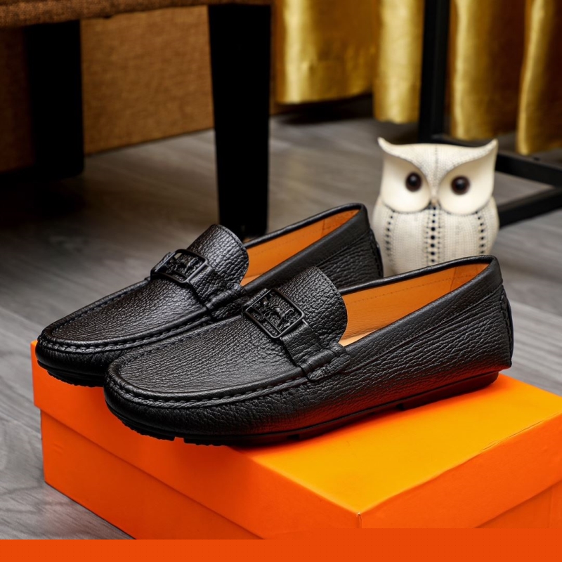 H**mes leather shoes